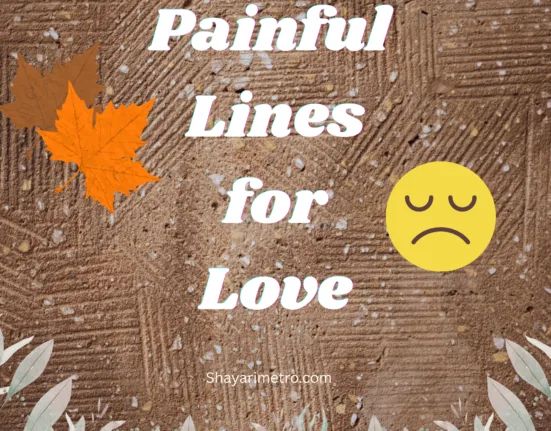 Painful Lines for Love | Deep Painful Lines for Love | Heart touching. Painful Lines for Love | Shayarimetro