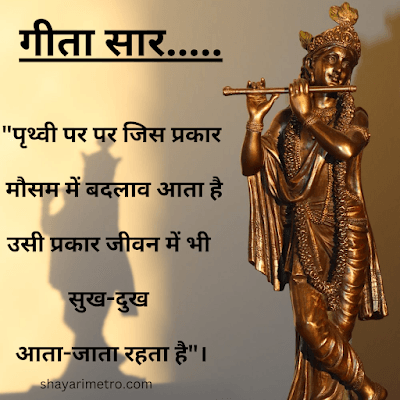 Bhagwad Geeta Quotes in Hindi | भगवत गीता के उपदेश [2026] Shayari Metro