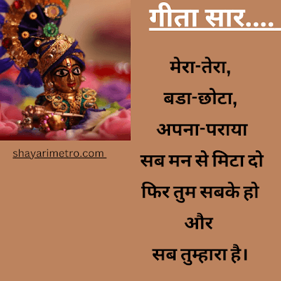 Bhagwad Geeta Quotes in Hindi | भगवत गीता के उपदेश [2026] Shayari Metro