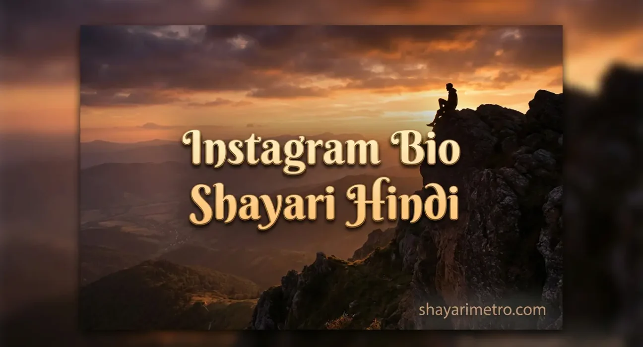 Beautiful Instagram Bio Shayari Hindi 1 Beautiful Instagram Bio Shayari Hindi | ShayariMetro