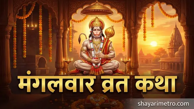 शुभ मंगलवार व्रत कथा : जानें हनुमान पूजा के लाभ और विधि 2025 2 मंगलवार व्रत कथा | Tuesday Vrat Katha | मंगलवार व्रत कथा
