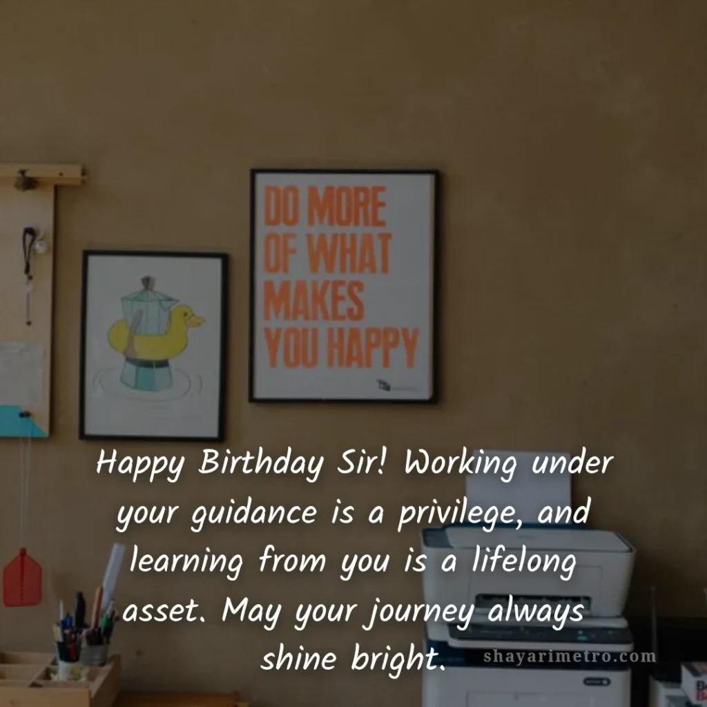 Unique 550+Birthday Wishes for Sir 3 Unique 550+Birthday Wishes for Sir: Privilege of Learning Under Leadership | ShayariMetro